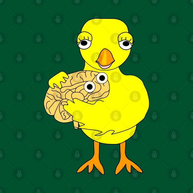 Neuro Chick Brain by Barthol Graphics