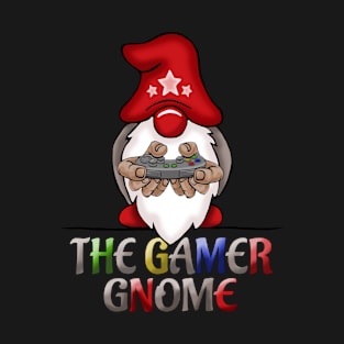 Gamer Gnome Funny Christmas Matching Family Pajama T-Shirt