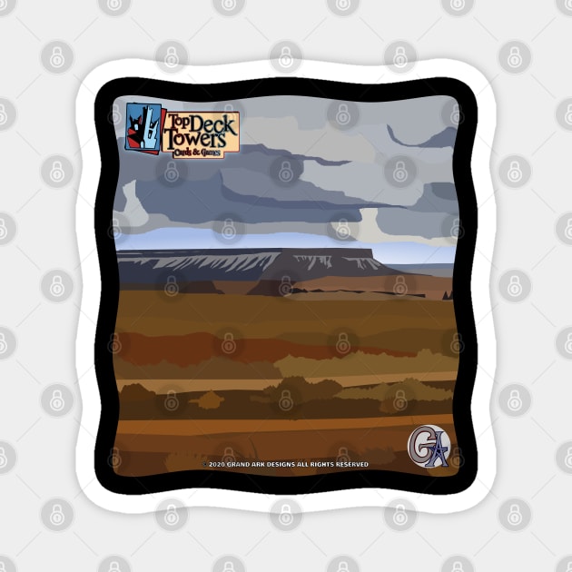 Grand Ark Designs: Great Plains Magnet by Top Deck Towers Cards and Games