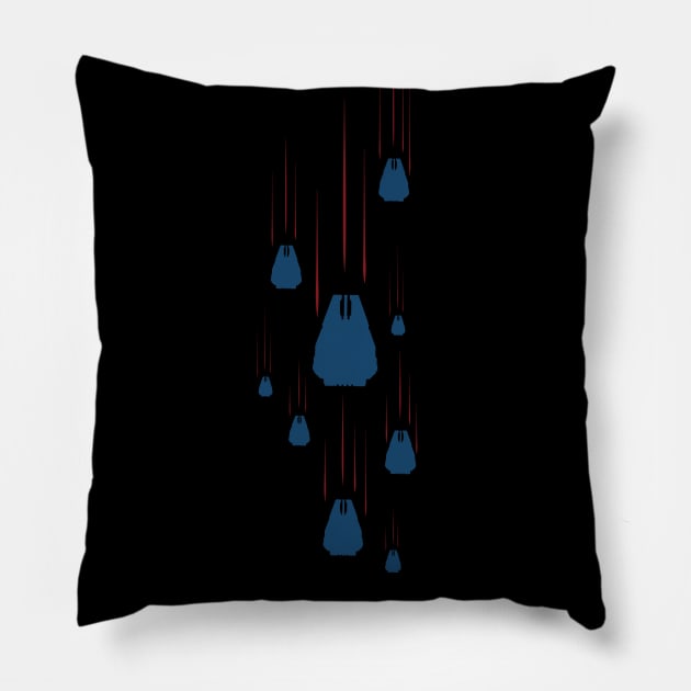 Crimson Fists - Death From Above Series Pillow by Exterminatus