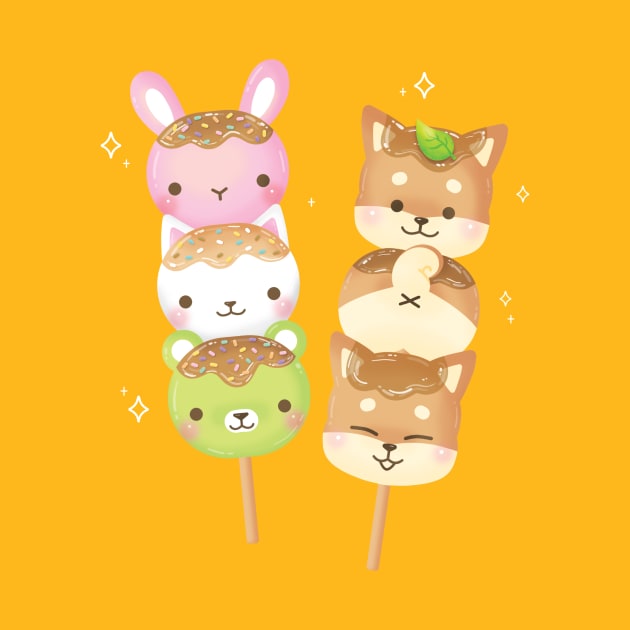 Cutie Mochi Dango Balls by Maggieful Designs