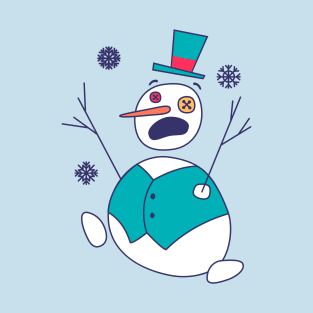 snowman in a panic T-Shirt