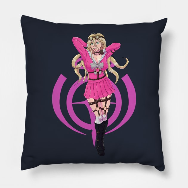 Dangan girl V3 Miu Pillow by zeocloud