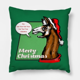 Fa La La La Llama Pillow