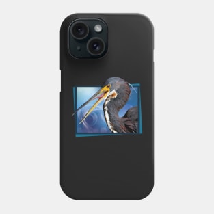 Tricolor Egret Phone Case