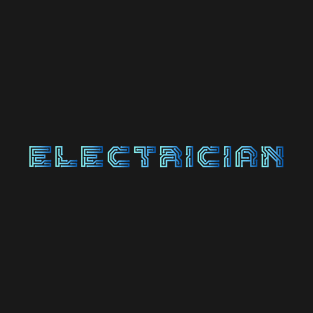 Electrician word art T-Shirt