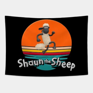 Classic Shaun Cartoon The Sheep TV Series Tapestry