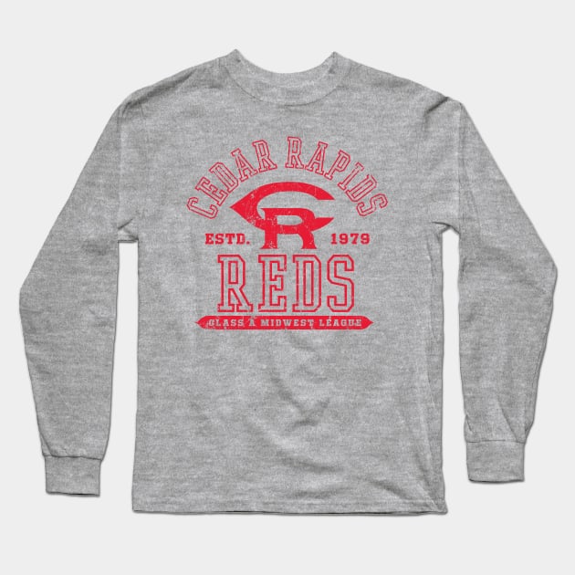 MindsparkCreative Cedar Rapids Braves Long Sleeve T-Shirt