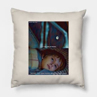 Believe In Music | August Rush (2007) Movie Digital Fan Art Pillow