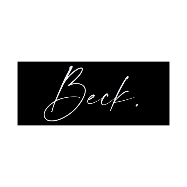 Beck Name, Beck Birthday by flowertafy