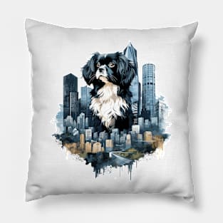 Cavalier King Charles Dog Pet Animal Beauty Nature City Discovery Pillow