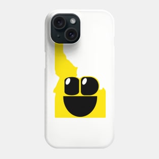 Idaho States of Happynes- Idaho Smiling Face Phone Case