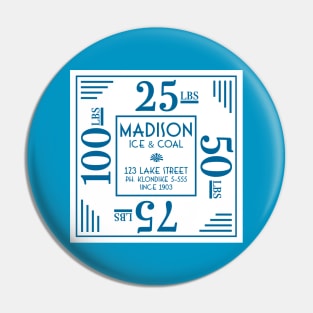 Madison Ice & Coal Pin