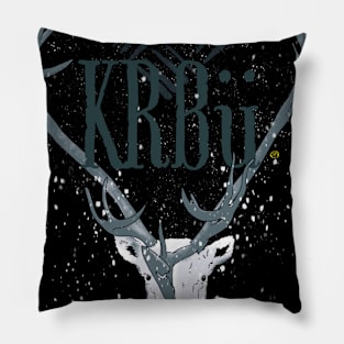 The canadian northern caribou Pillow