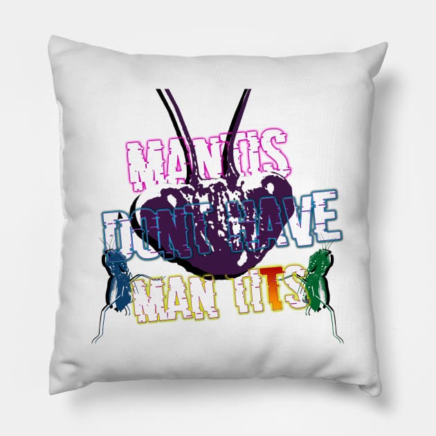 Mantis Pillow by denpoolswag