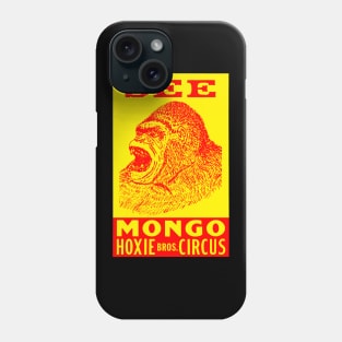 Mongo The Circus Gorilla - For Dark Background Phone Case