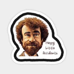 Happy Little Accidents Magnet