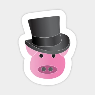 Elegant pig Magnet