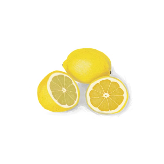 Juicy fresh lemons by JennyCathcart