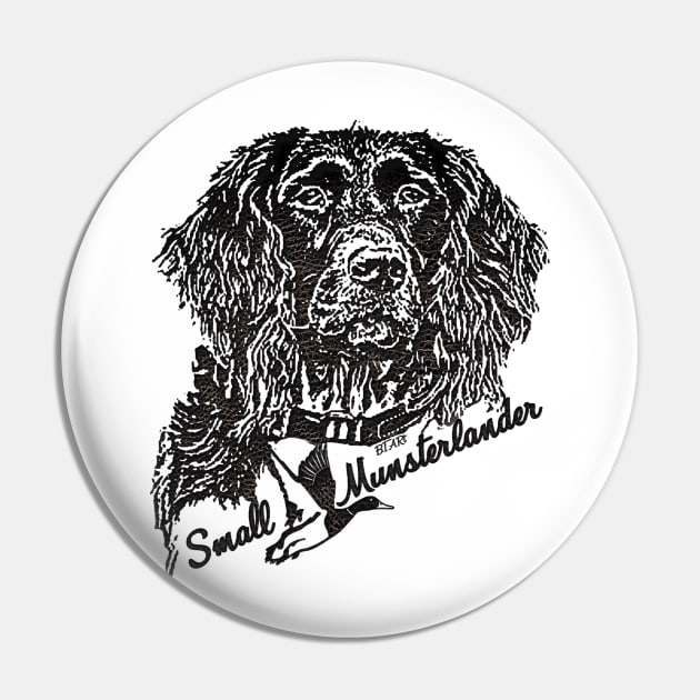 Small Munsterlander (logo) Pin by German Wirehaired Pointer 