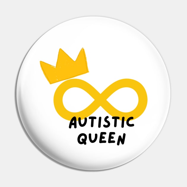 Autistic queen Pin by applebubble