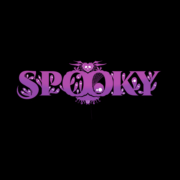 Spooky - “Eveyday can be Halloween” Holiday Inspired Design by One Dark Day Arts