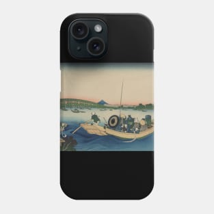 Sunset across the Sumida River Japan Phone Case