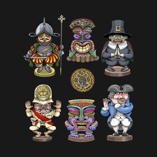 Colonist Tikis T-Shirt