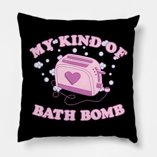 Nu Goth Dark Humour Goth Aesthetic My Kind Of Bath Bomb Pillow