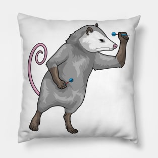 Opossum Darts Dart Pillow