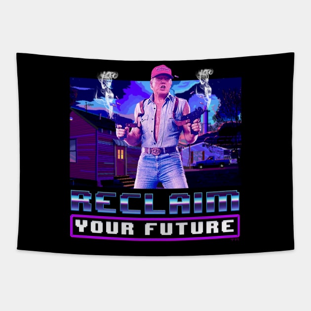 Reclaim Your Future Tapestry by tshirtnationalism