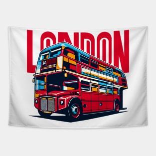 London Bus Tapestry