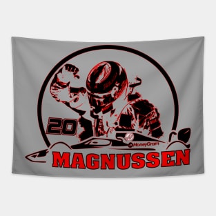 #20 Magnussen Fan Car Driver Tapestry