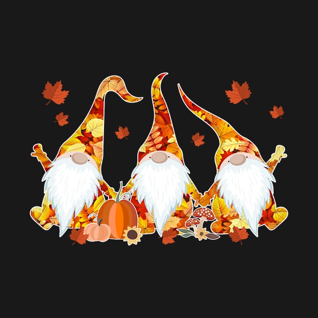 Pumpkin Gnomes Fall Autumn Cute Halloween by PaulAksenov