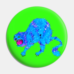 Rabid Cat Pin