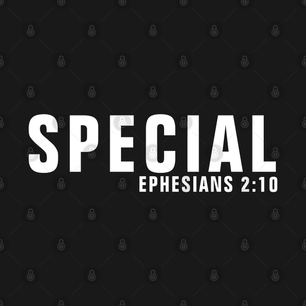 Special Ephesians 2:10 Bible Verse - Christian by ChristianShirtsStudios