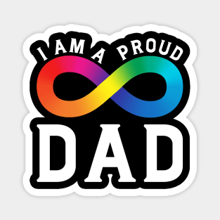 I Am A Proud Autism Dad Magnet