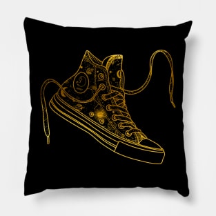 Virgo high tops - Gold Pillow