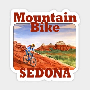 Mountain Bike Sedona Magnet