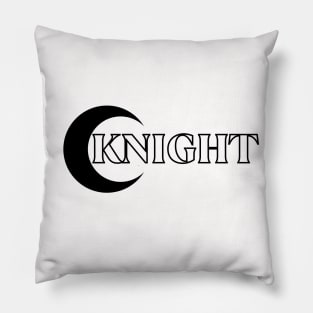 Knight and Moon Pillow