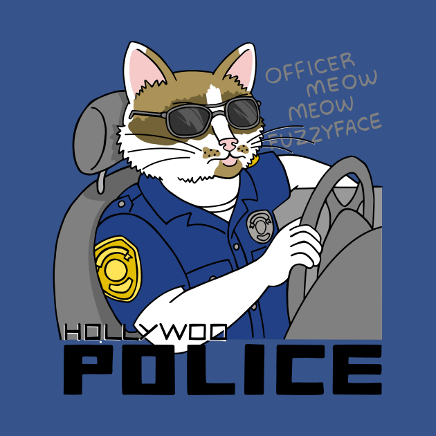 Officer Meow Meow Fuzzyface by JuanGuilleBisbal
