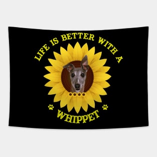 Whippet Lovers Tapestry