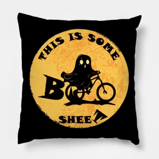 Boo-cycle Pillow