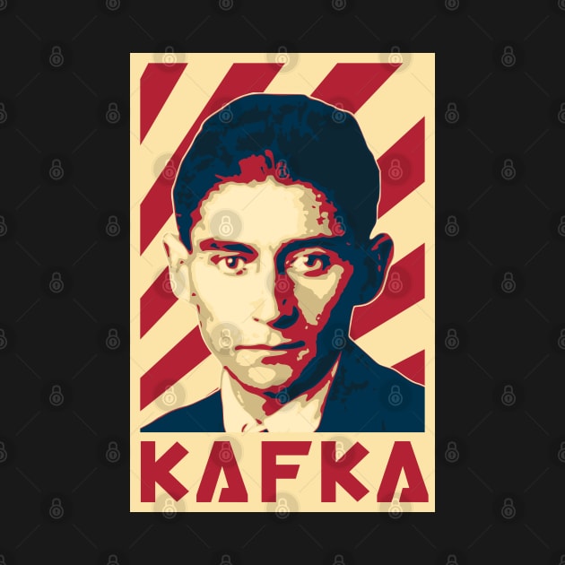 Franz Kafka Retro by Nerd_art