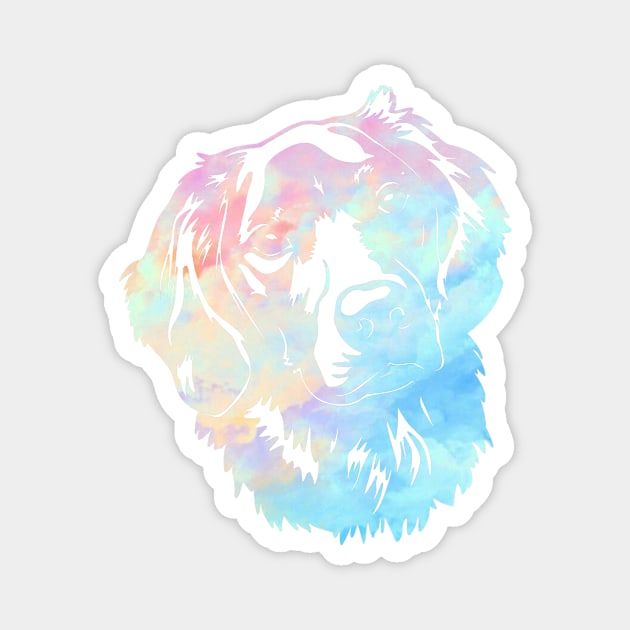 Golden retriever Magnet by Haily_brown