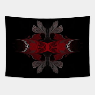 Carl Clarx Design - In Red Dark - Tapestry