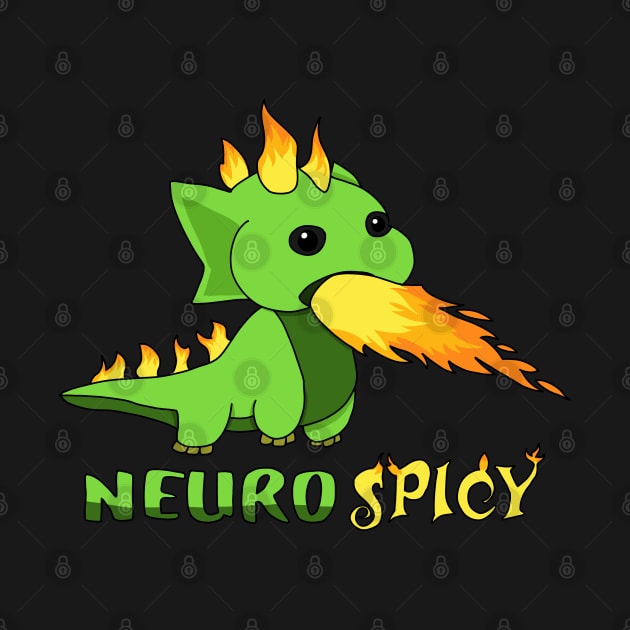 Neurospicy Dragon by Becky-Marie