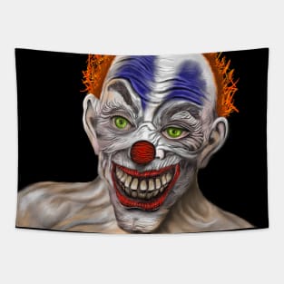 Evil Clown Tapestry