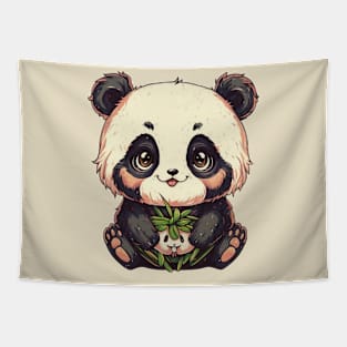 Little Cute Panda Tapestry