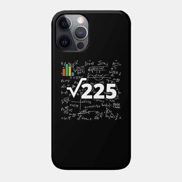 Cool 15th Birthday Math Wizard - Cool 15th Birthday Math Wizard - Phone Case